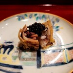銀座 きた川 - 燻製キャビア、ふわ～っと香ってます