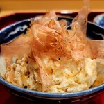 銀座 きた川 - アローカナ玉天丼まできました