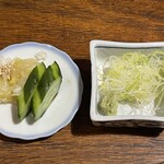 いば昇 - 薬味と香の物