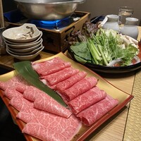 しゃぶしゃぶ　すき鍋　おもき 銀座店 - 