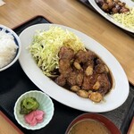 パンダ食堂 - 料理写真:とんてき定食1500円