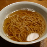 蕎麦ひら井 - 熱いのにしました