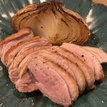 旬路 松田 - 鴨ロースと新玉葱のロースト