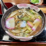 東京庵 - かき南蛮うどん １２００円