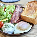 ay's cafe - ベーコンブランチ