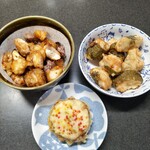 麻布 あさひ さいか屋藤沢店 - 焼鳥・大葉巻唐揚げ・たけのこ挟み揚げ