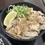 Hanamaru Udon - ミニ塩豚丼