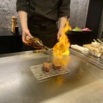 Ebisu Teppanyaki Suburimu - A5黒毛和牛フィレ&A5黒毛サーロインの鉄板焼き