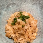 恵比寿 鉄板焼き Sublime - 洋風ガーリック茶漬け