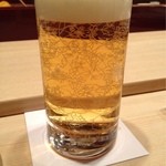 銀座 鮨 かねさか - かねさかさんといえばこのグラス