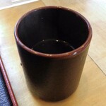 天ぷら処 こさか - 食後に供された熱いお茶