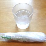 天ぷら処 こさか - お冷や ＆ おしぼり