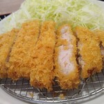 とんかつ 坂井精肉店 - 上ロースカツ定食  肉の日限定価格780円(税込) 