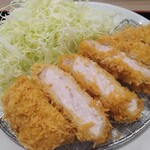 とんかつ 坂井精肉店 - 上ロースカツ定食  肉の日限定価格780円(税込) 