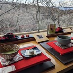 茶屋たまき - 料理写真:景色を愛でながら♪