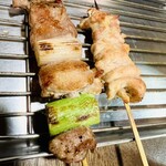 Yakitori Nishidaya - かしらと、目を見張る程、ちっさいセセリ