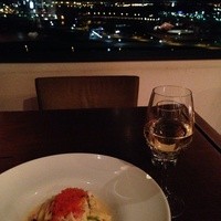 IL PINOLO SKY TERRACE 横浜 - カニとほうれん草のパスタ ¥1900