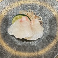 すし てんちじん - 鯛の熟成(6日間)