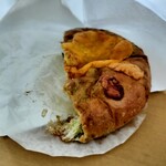 パン工房 ぴゅあーる - あおさとチーズ　半分こ