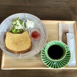 COFFEE&BAKE achoo! - ACHOO！モーニング800円、浅煎りブレンド