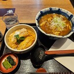 Shinshuu Sobadokoro Sojibou - かつ丼と選べるおそばの定食