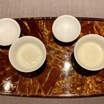 茶禅華 - ２種の杏仁豆腐 温・冷