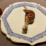 茶禅華 - 虎模様の老虎排肉