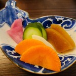 うなぎ亭 友栄 - お新香