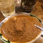 びっくりうどん - <2014/01>カレー小ライス抜き（350円）待望のカレー復活！結構辛くてすぱいすぃ～