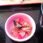 シャトー弥山 - 漬物