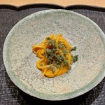 Higashiyama Tsukasa - 海鼠腸と卵の和え麺