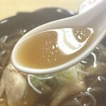鶴乃庵 - 温そばスープ