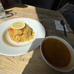 東方遊酒菜ヌワラエリヤ - なぜビリヤニではなくドライカレーなんだと思いますが、これはこれで良いかも｡