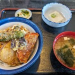 本宮庵 - 海老天丼