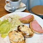 CAFE 梅の木 - モーニングAセット（530円）