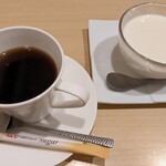 旬の郷 - デザートとコーヒーで終了