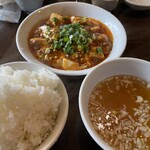 チャイナキッチン 胡宮 - 料理写真:お料理ランチの麻婆豆腐