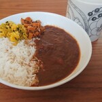 Spice curry mokuromi - 昼ごはんにいただきます♪