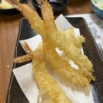 天ぷらとワイン 小島 - 海老　（5尾です）