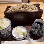 鴨屋 そば香 - もり蕎麦 特盛