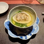 Ji-Cube - 蛤と上湯の茶碗蒸し 蕗の薹の醬