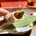 Ji-Cube - アスパラの牛肉巻き