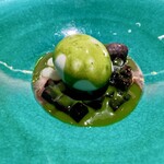 Ji-Cube - アイスクリーム 仙草ゼリー 白玉 胡麻団子 抹茶ソース