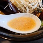 Ramen Sutorito Sakura - スープ（津軽味噌白）