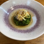 巻の禪 - 菜花のゼリー寄せ