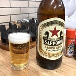 すき焼･鍋物 なべや - 瓶ビール 大