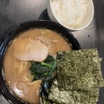 侍  - ラーメン+のり増し+ライス