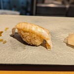 立喰い寿司 あきら - 平目エンガワ