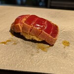 立喰い寿司 あきら - 鮪赤身漬け