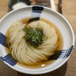 うどん 慎 - 冷かけ1.5玉